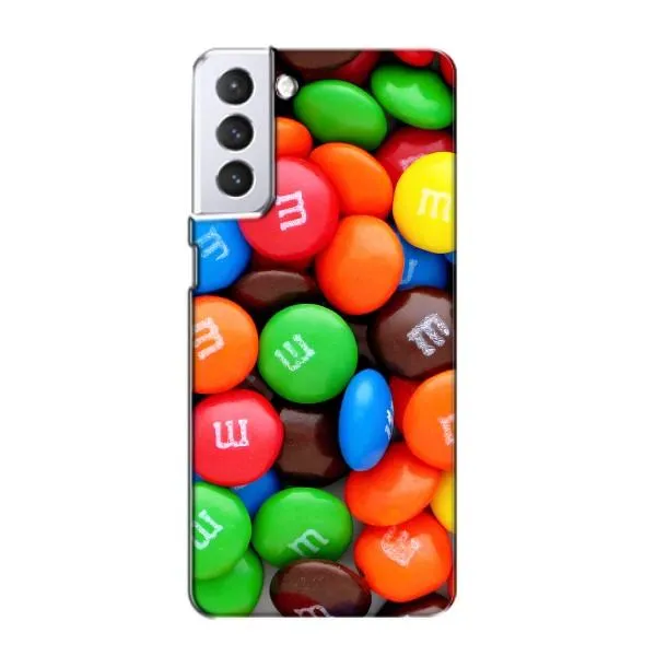 Чехол с принтом «MM's» для Samsung Galaxy S21 Чехол с принтом «MM's» для Samsung Galaxy S21