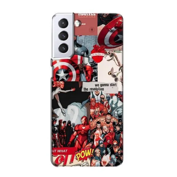 Чехол с принтом «Марвел Комикс» для Samsung Galaxy S21