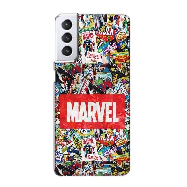 Чехол с принтом «Марвел комиксы» для Samsung Galaxy S21