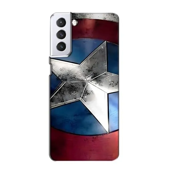 Чехол с принтом «Щит Капитана Америки» для Samsung Galaxy S21