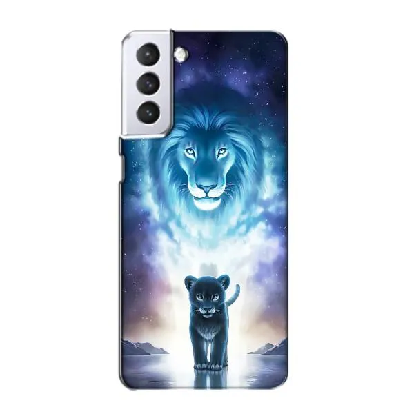 Чехол с принтом «Маленький лев» для Samsung Galaxy S21