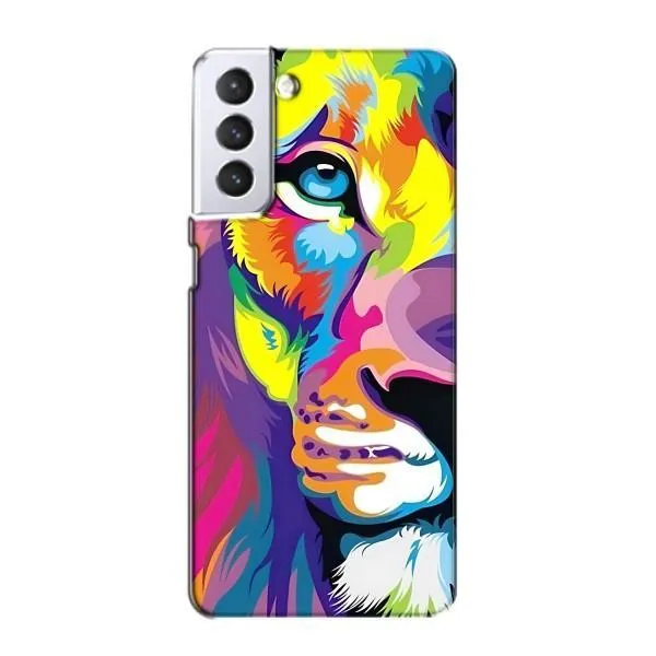 Чехол с принтом «Яркий Лев» для Samsung Galaxy S21