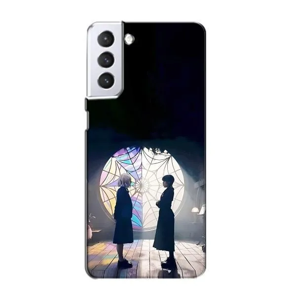 Чехол с принтом «Уэнздей и Инид» для Samsung Galaxy S21