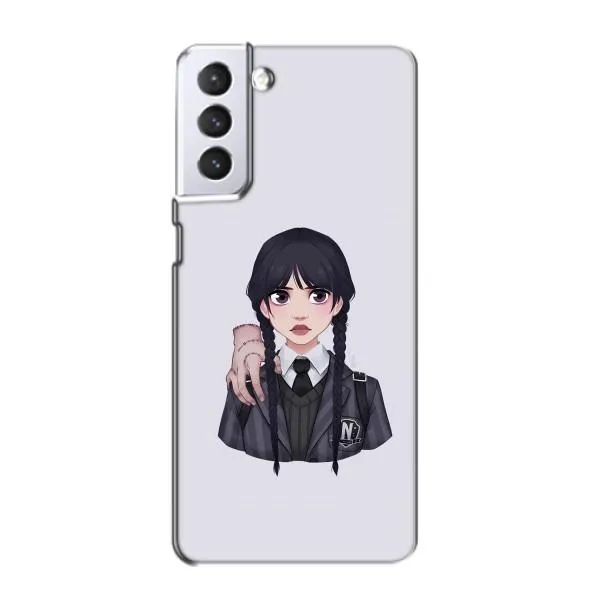 Чехол с принтом «Уэнздей и Вещь» для Samsung Galaxy S21