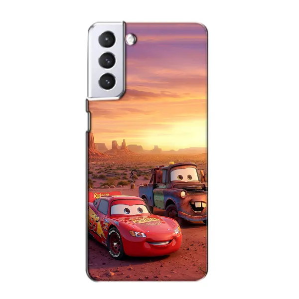 Чехол с принтом «Маквин и Метр» для Samsung Galaxy S21
