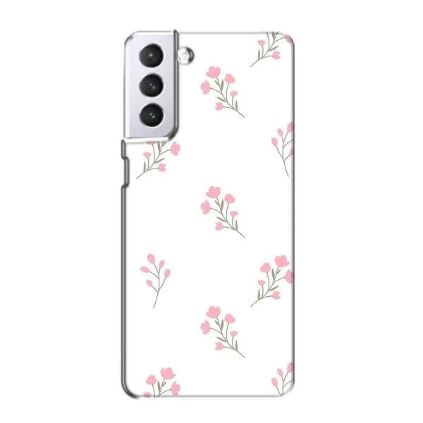 Чехол с принтом «Розовые цветы» для Samsung Galaxy S21