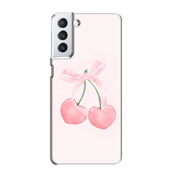 Чехол с принтом «Розовые вишни» для Samsung Galaxy S21