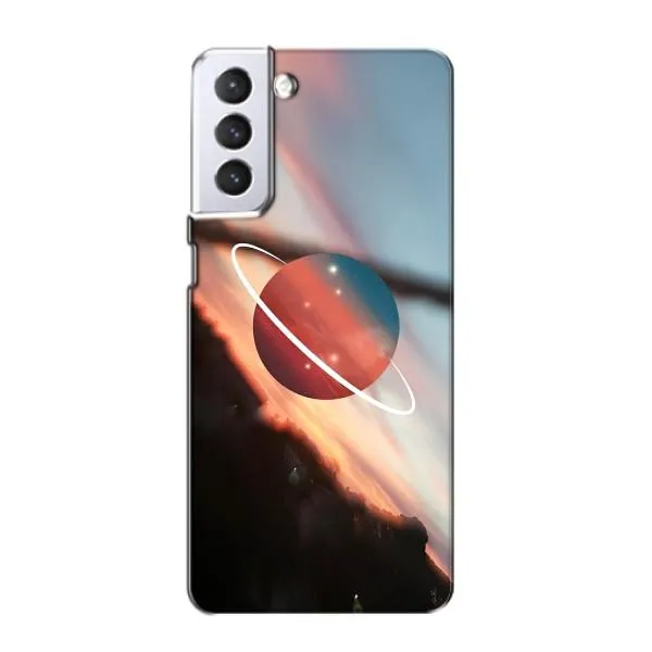 Чехол с принтом «Сатурн» для Samsung Galaxy S21