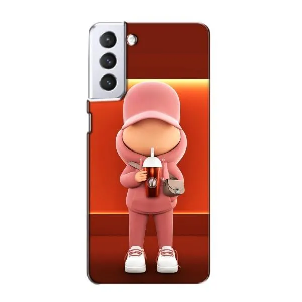 Чехол с принтом «С Кофе» для Samsung Galaxy S21 Чехол с принтом «С Кофе» для Samsung Galaxy S21