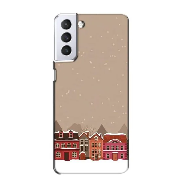 Чехол с принтом «Зимний город» для Samsung Galaxy S21 Чехол с принтом «Зимний город» для Samsung Galaxy S21