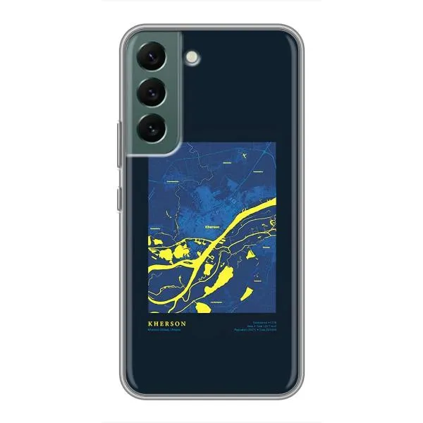Чехол с принтом «Херсон» для Samsung Galaxy S22 Plus