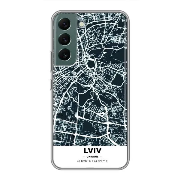 Чехол с принтом «Львов» для Samsung Galaxy S22 Plus