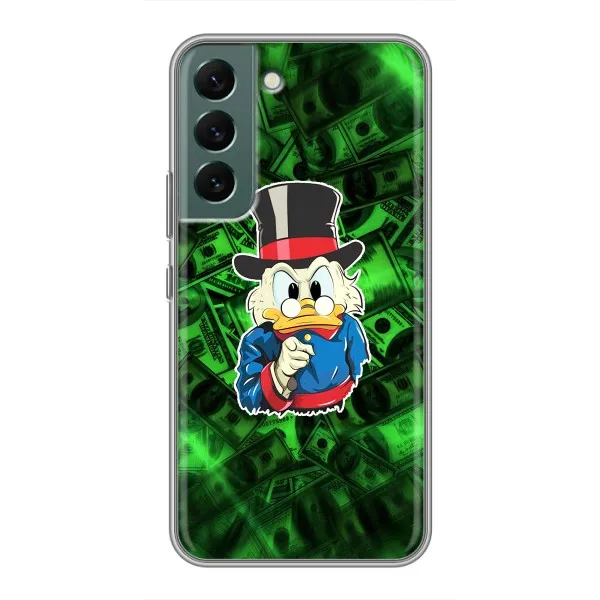 Чехол с принтом «Скрудж МакДак» для Samsung Galaxy S22 Plus