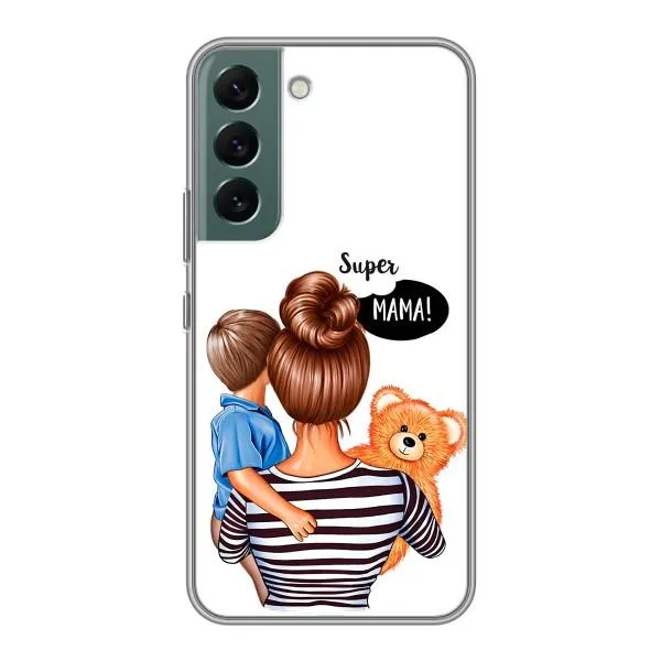 Чехол с принтом «Мама с сыном» для Samsung Galaxy S22 Plus