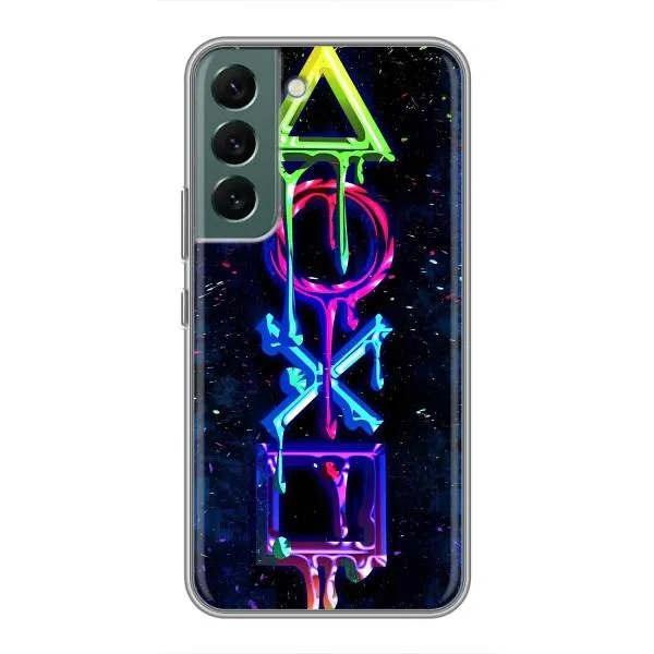Чехол с принтом «Pleystation лого» для Samsung Galaxy S22 Plus