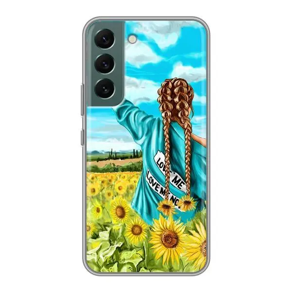 Чехол с принтом «Украиночка» для Samsung Galaxy S22 Plus
