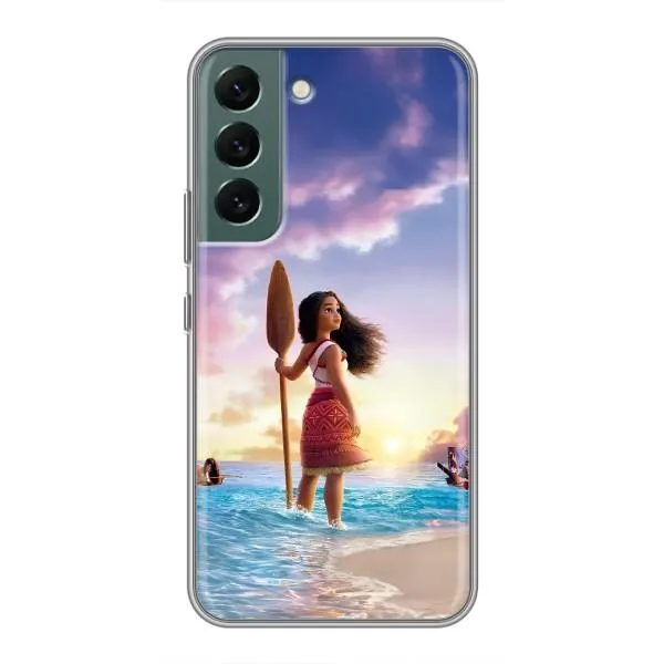 Чехол с принтом «Моана с веслом» для Samsung Galaxy S22 Plus