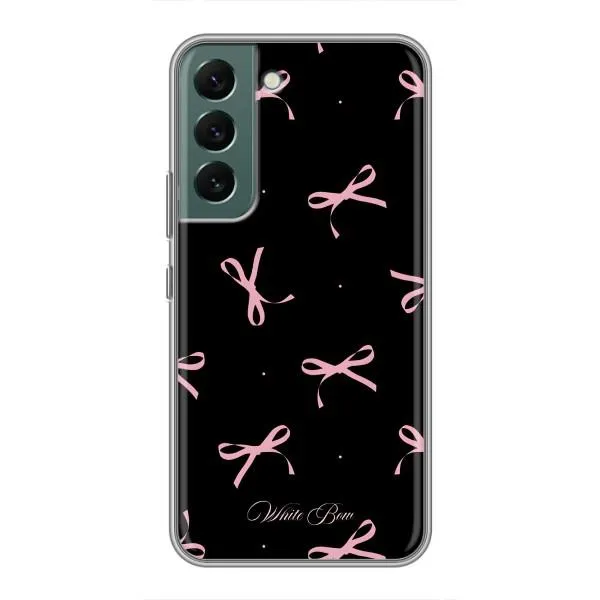 Чехол с принтом «Банты на черном» для Samsung Galaxy S22 Plus