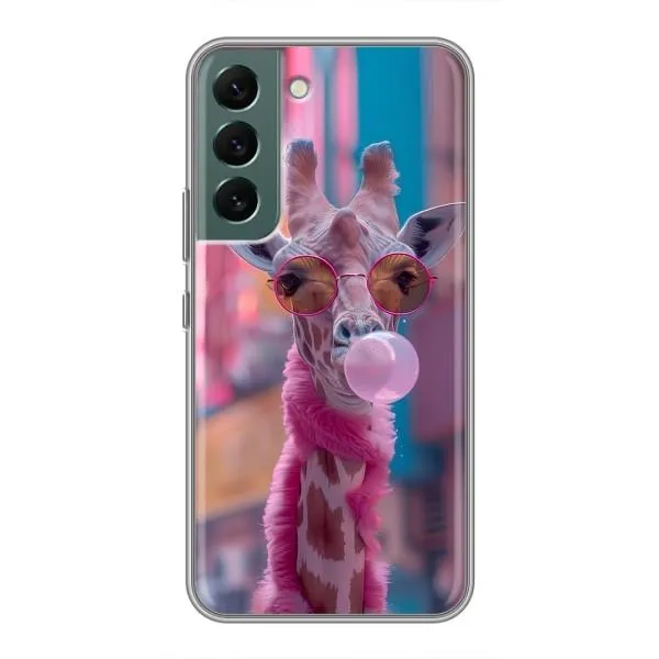 Чехол с принтом «Стильный жирав» для Samsung Galaxy S22 Plus