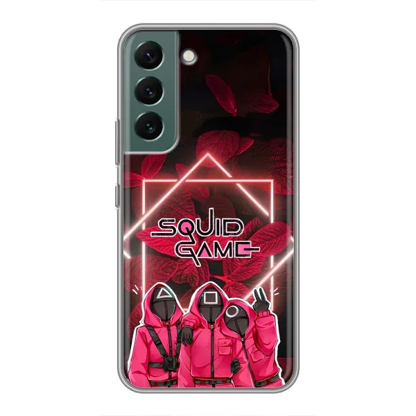 Чехол с принтом «Охранники Игра кальмара» для Samsung Galaxy S22 Plus Чехол с принтом «Охранники Игра кальмара» для Samsung Galaxy S22 Plus