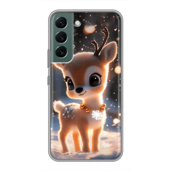 Чехол с принтом «Олененок» для Samsung Galaxy S22 Plus Чехол с принтом «Олененок» для Samsung Galaxy S22 Plus