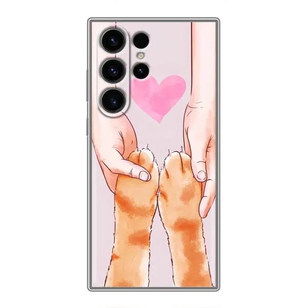 Чехол с принтом «Любовь к котикам» для Samsung Galaxy S22 Ultra