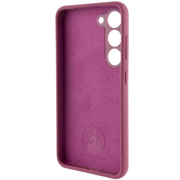 Чехол Silicone Cover Lakshmi Full Camera (AAA) для Samsung Galaxy S22 — Бордовый — фото 4 Чехол Silicone Cover Lakshmi Full Camera (AAA) для Samsung Galaxy S22 — Бордовый — фото 4