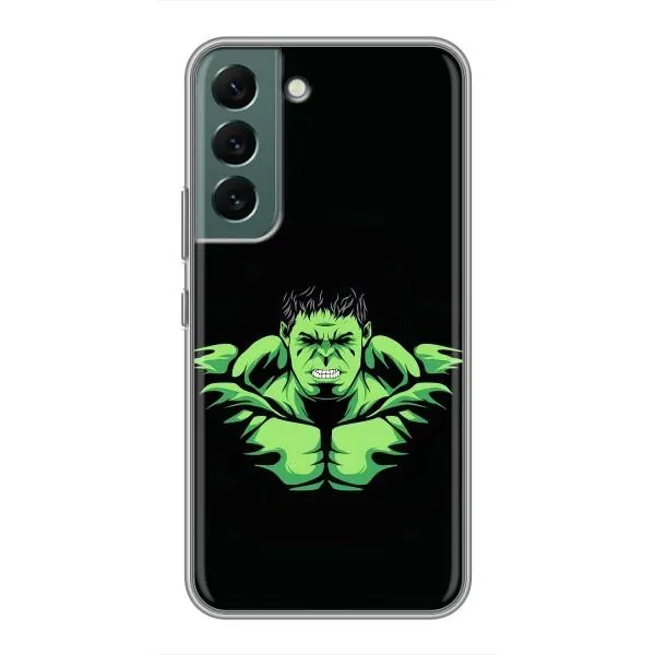 Чехол с принтом «Зелёный Халк» для Samsung Galaxy S22 Чехол с принтом «Зелёный Халк» для Samsung Galaxy S22