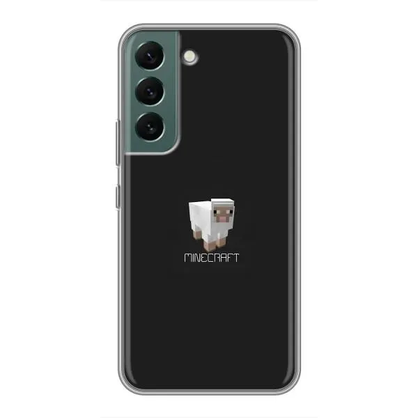 Чехол с принтом «Овечка Майнкрафт» для Samsung Galaxy S22 Чехол с принтом «Овечка Майнкрафт» для Samsung Galaxy S22