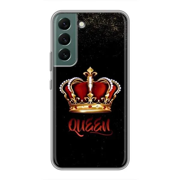 Чохол з принтом «Корона короля» для Samsung Galaxy S22
