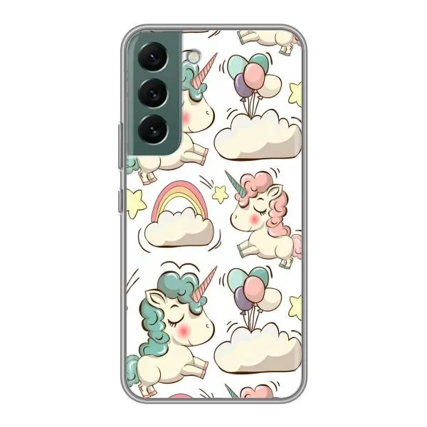 Чохол з принтом «Єдиноріжки» для Samsung Galaxy S22