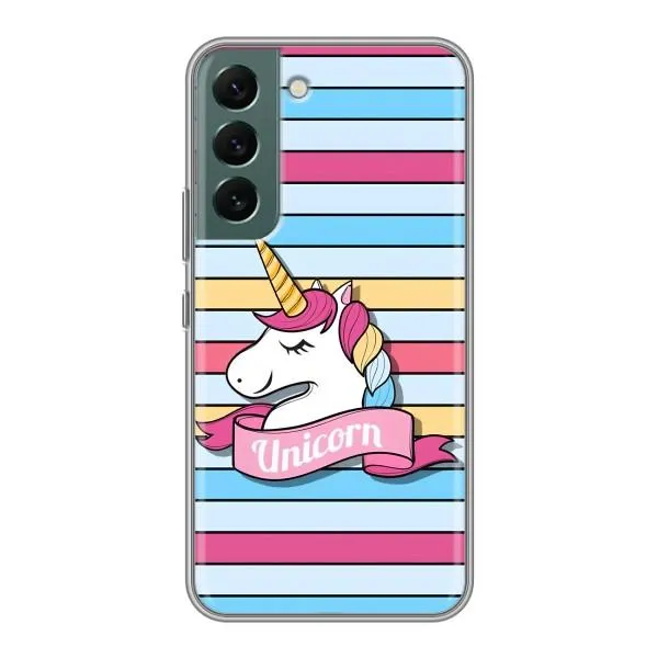 Чохол з принтом «Unicorn» для Samsung Galaxy S22