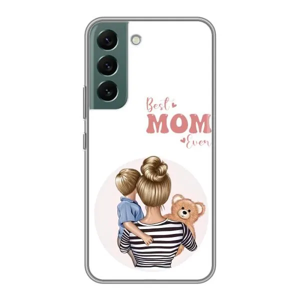 Чохол з принтом «Мама і син» для Samsung Galaxy S22