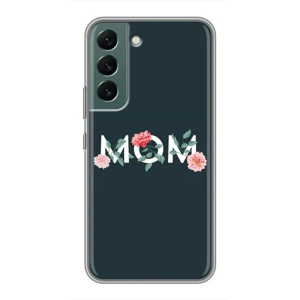 Чохол з принтом «Mom дизайн» для Samsung Galaxy S22