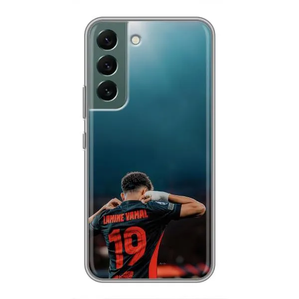 Чохол з принтом «Ламін 19» для Samsung Galaxy S22