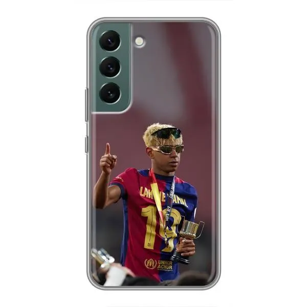 Чохол з принтом «Lamine Yamal» для Samsung Galaxy S22