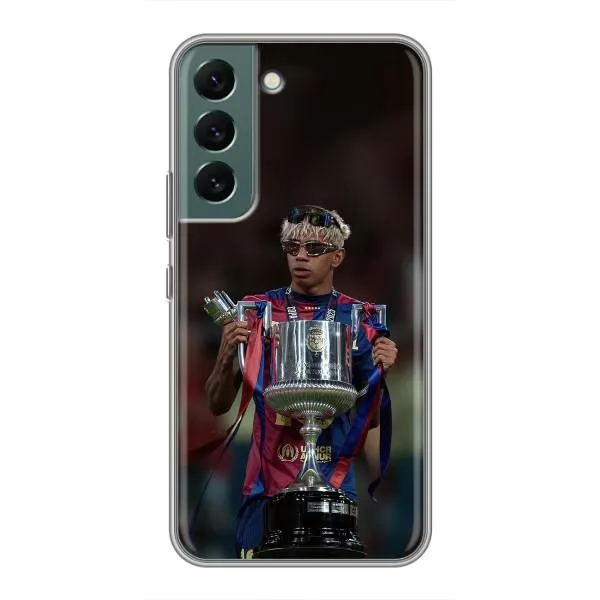 Чохол з принтом «Ямаль з кубком» для Samsung Galaxy S22
