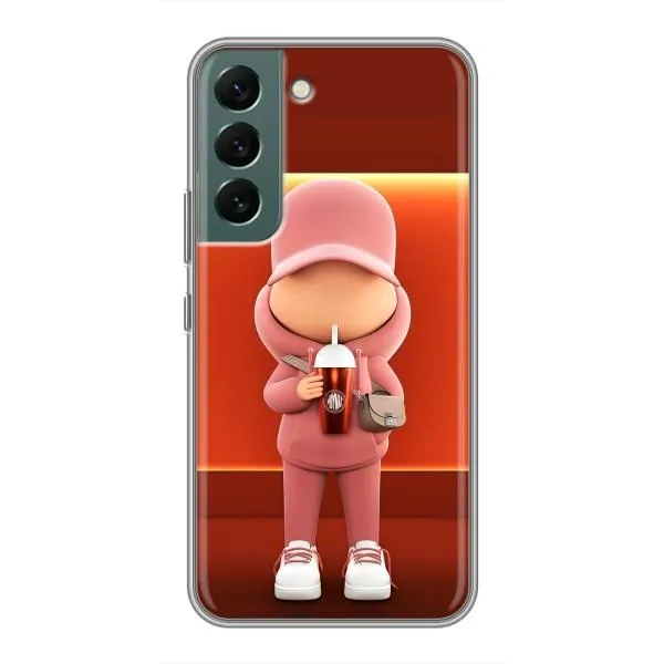 Чехол с принтом «С Кофе» для Samsung Galaxy S22