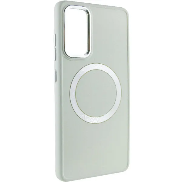 TPU чехол Bonbon Metal Style with Magnetic Fit для Samsung Galaxy S23 FE — Белый — фото 1 TPU чехол Bonbon Metal Style with Magnetic Fit для Samsung Galaxy S23 FE — Белый — фото 1