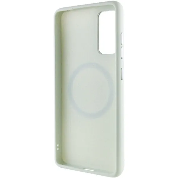 TPU чехол Bonbon Metal Style with Magnetic Fit для Samsung Galaxy S23 FE — Белый — фото 3 TPU чехол Bonbon Metal Style with Magnetic Fit для Samsung Galaxy S23 FE — Белый — фото 3
