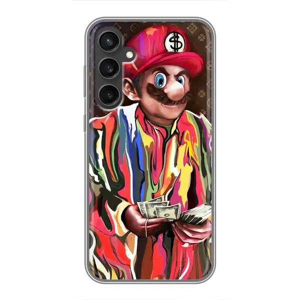 Чехол с принтом «Mario LV» для Samsung Galaxy S23 FE