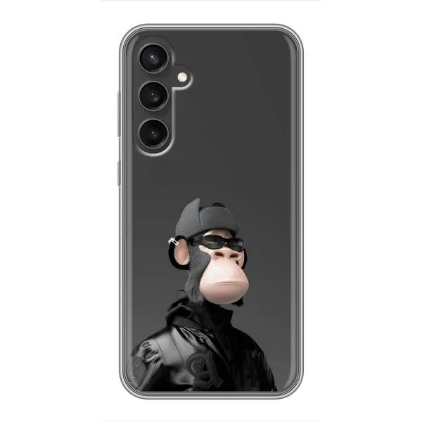Чохол з принтом «стильна мавпа NFT» для Samsung Galaxy S23 FE