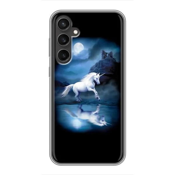 Чехол с принтом «Единорог» для Samsung Galaxy S23 FE