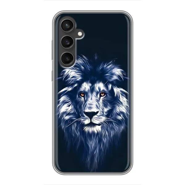 Чехол с принтом «Синий Лев» для Samsung Galaxy S23 FE