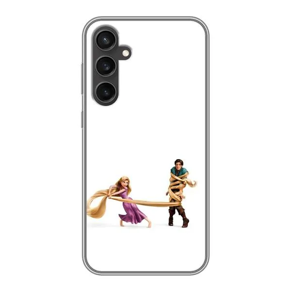Чехол с принтом «Рапунцель и Флин» для Samsung Galaxy S23 FE