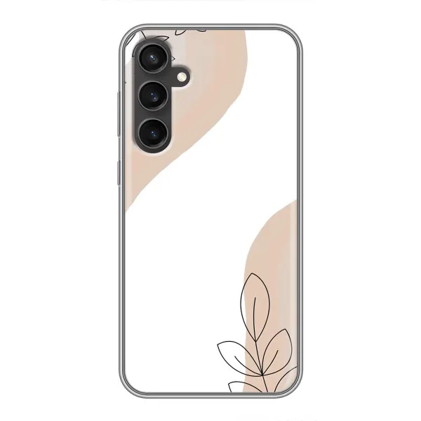 Чехол с принтом «Нюдовая веточка абстракция» для Samsung Galaxy S23 FE