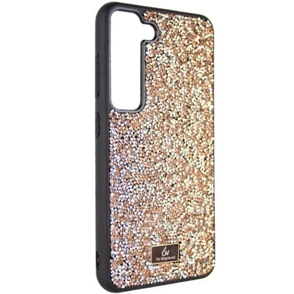 TPU чохол Bling World Rock Diamond для Samsung Galaxy S23+ — Рожевий — фото 2