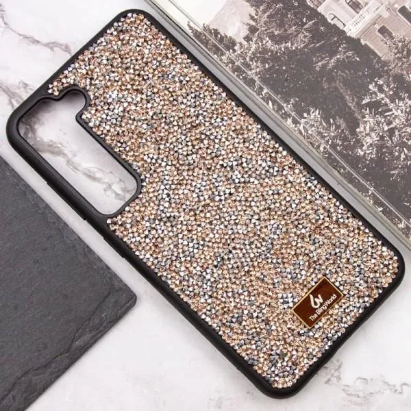 TPU чохол Bling World Rock Diamond для Samsung Galaxy S23+ — Рожевий — фото 4