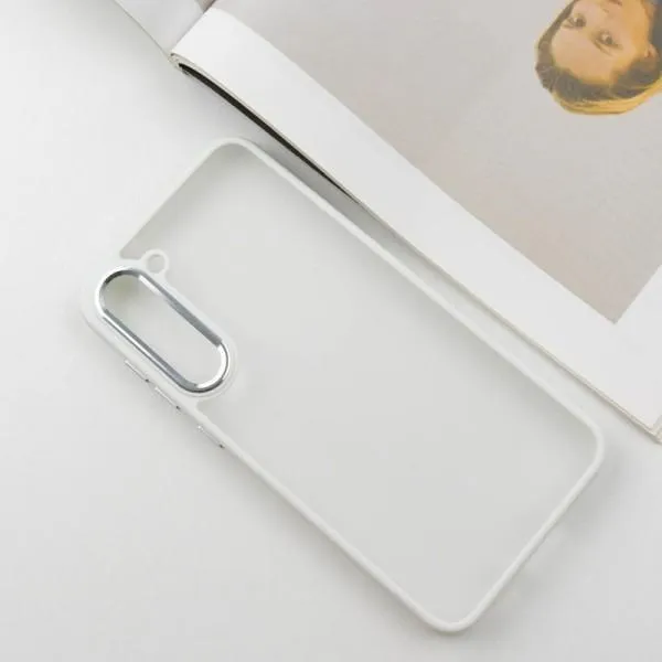 Чехол TPU+PC North Guard для Samsung Galaxy S23+ — Белый — фото 2