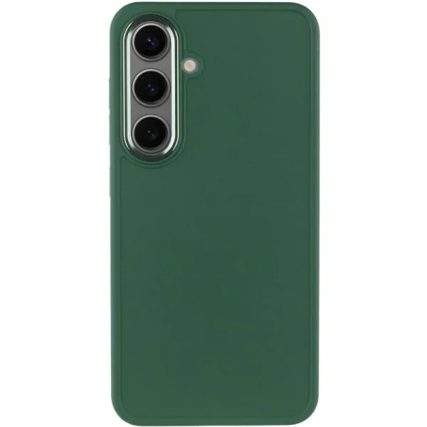 TPU чехол Bonbon Metal Style для Samsung Galaxy S23+ — Зеленый — фото 2